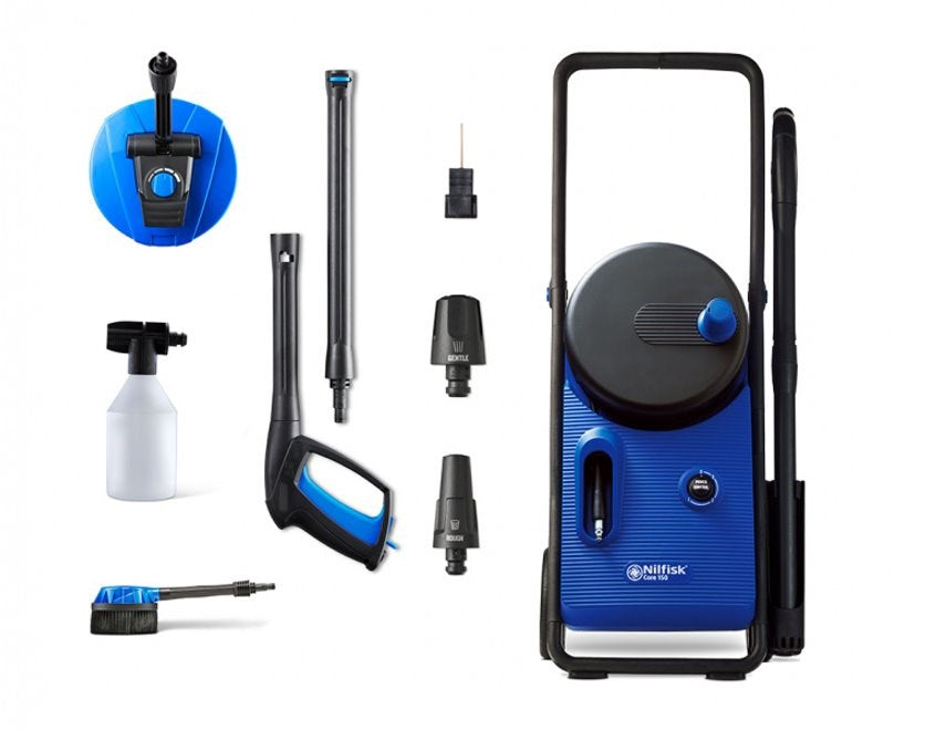 Nilfisk Core 150-10 PowerControl PA EU водоструйна машина под налягане Upright Electric 468 l/h 2000 W Blue