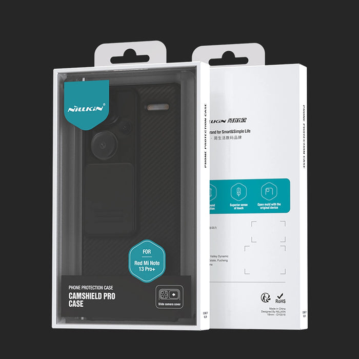 Калъф Nillkin CamShield Pro за Xiaomi Redmi Note 13 Pro+ 5G - черен