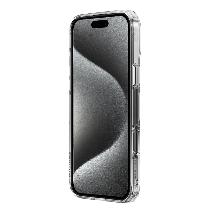 Nillkin Nature Pro магнитен калъф с MagSafe за iPhone 16 Pro - прозрачен и бял