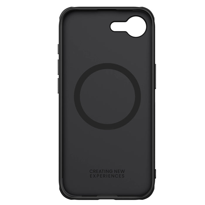 Магнитен калъф Nillkin Super Frosted Shield Pro за iPhone 16e - черен
