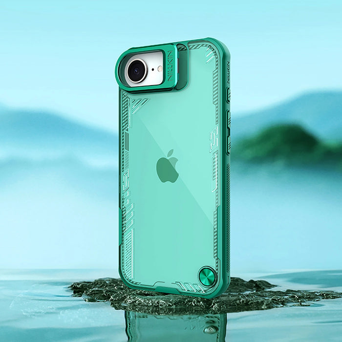 Калъф Nillkin Iceblade Prop със стойка за iPhone 16e - зелен