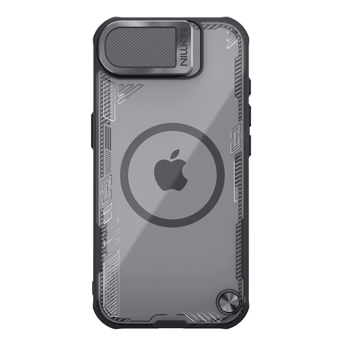 Nillkin Iceblade Prop магнитен калъф с капак за обектив и стойка за iPhone 16e - черен