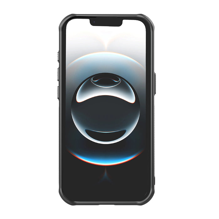 Nillkin Iceblade Prop магнитен калъф с капак за обектив и стойка за iPhone 16e - черен
