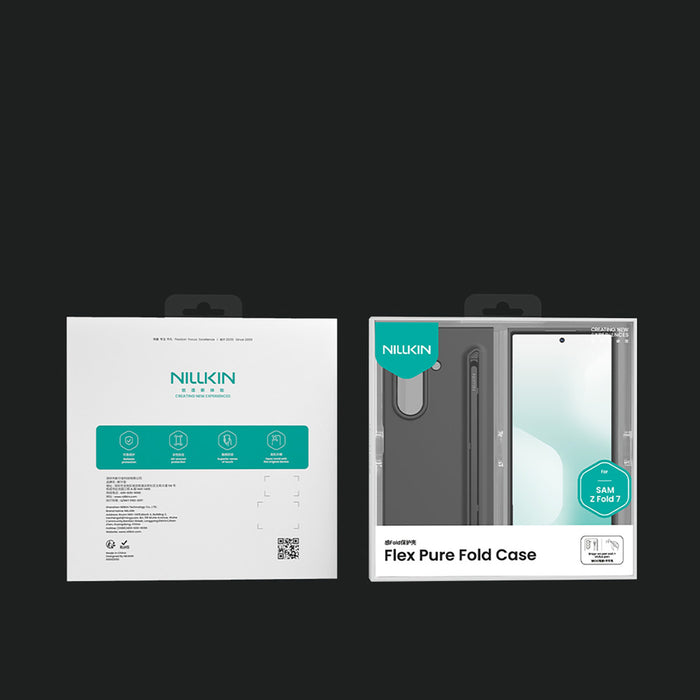 Nillkin Flex Pure Fold Case за Samsung Galaxy Z Fold 7 с S Pen Space - черен