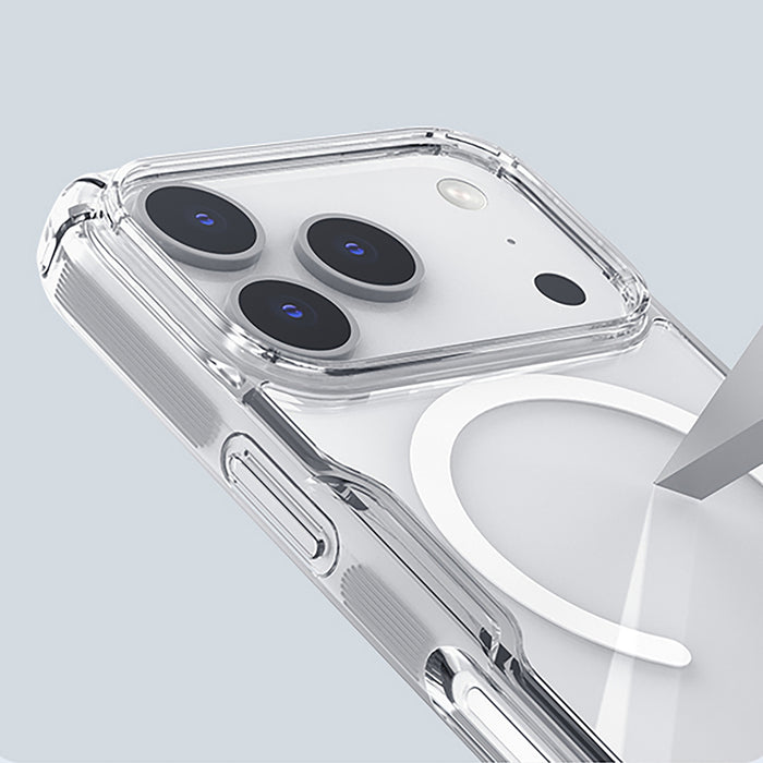 Магнитен калъф Nature TPU Pro IP17 Pro Бял