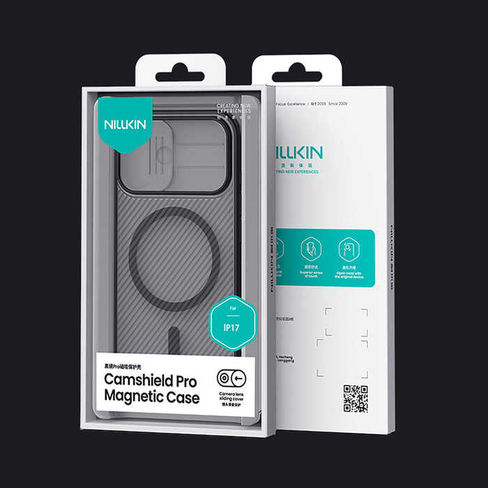 CamShield Pro Magnetic Case IP17 Прозрачен черен