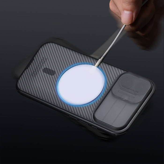 CamShield Pro Magnetic Case IP17 Прозрачен черен