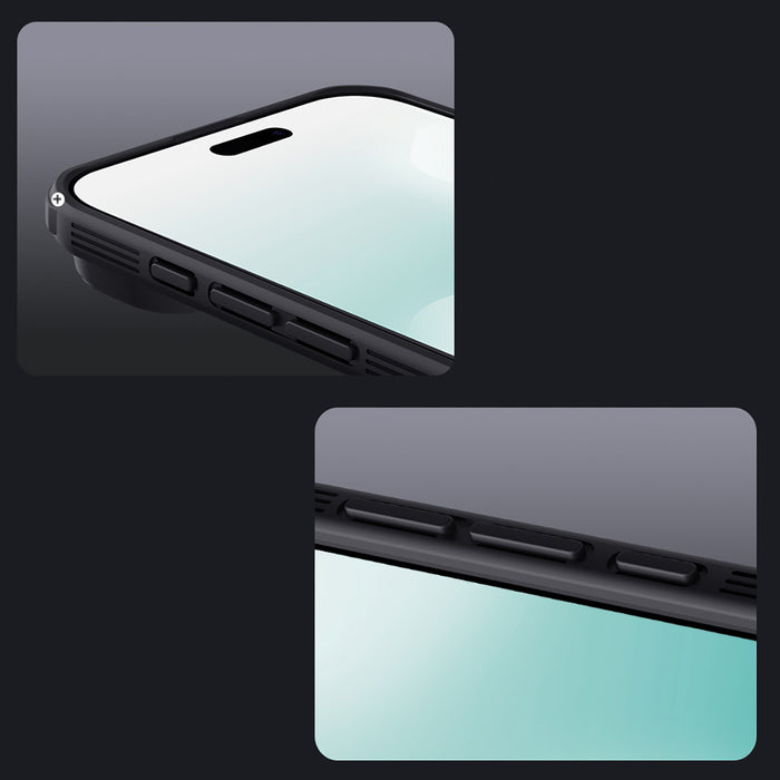 CamShield Pro Magnetic Case IP17 Air Transparent черен