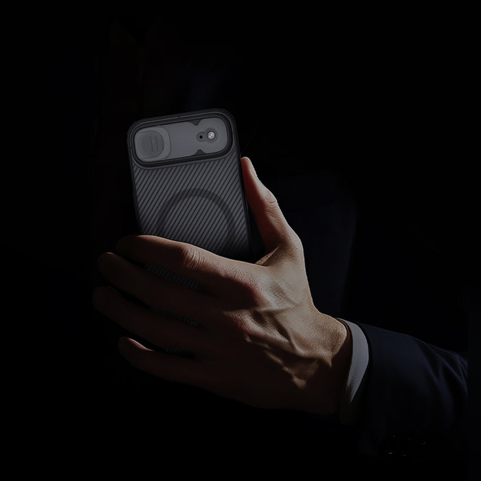 CamShield Pro Magnetic Case IP17 Air Transparent черен