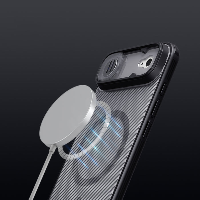 CamShield Pro Magnetic Case IP17 Air Transparent черен