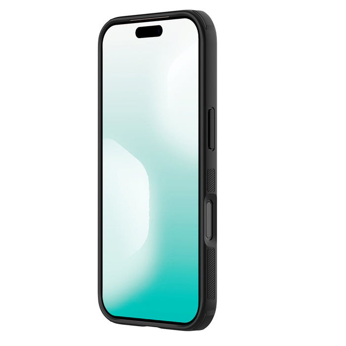 Super Frosted Shield Pro Magnetic Case IP17 Pro Прозрачен черен