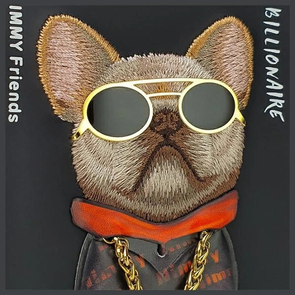Nimmy Glasses Cool Case за iPhone 15 Pro Max - черен