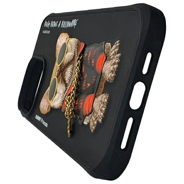 Nimmy Glasses Cool Case за iPhone 15 Pro Max - черен