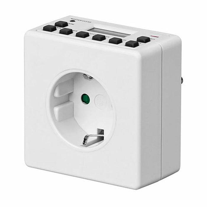 Контакт с цифров таймер NIMO 250 V 16 A 10 A Седмично