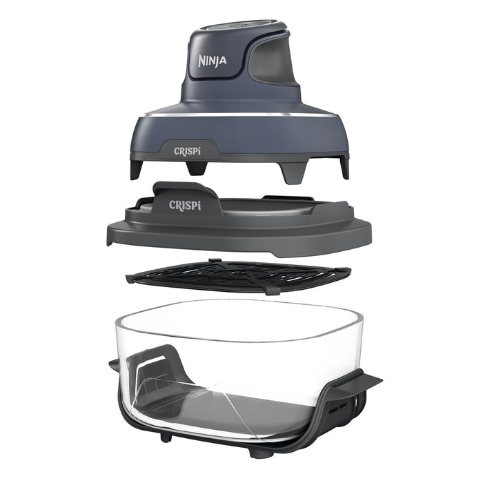 Ninja CRISPi Single 3.8 L 1700 W Фритюрник с горещ въздух син, сив, прозрачен