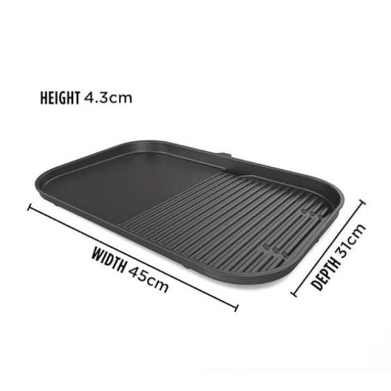 Плоча за барбекю NINJA Non-Stick Combo Flat & Griddle BBQ Plate - XSKOGXLGGCMEU