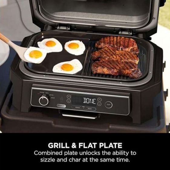 Плоча за барбекю NINJA Non-Stick Combo Flat & Griddle BBQ Plate - XSKOGXLGGCMEU