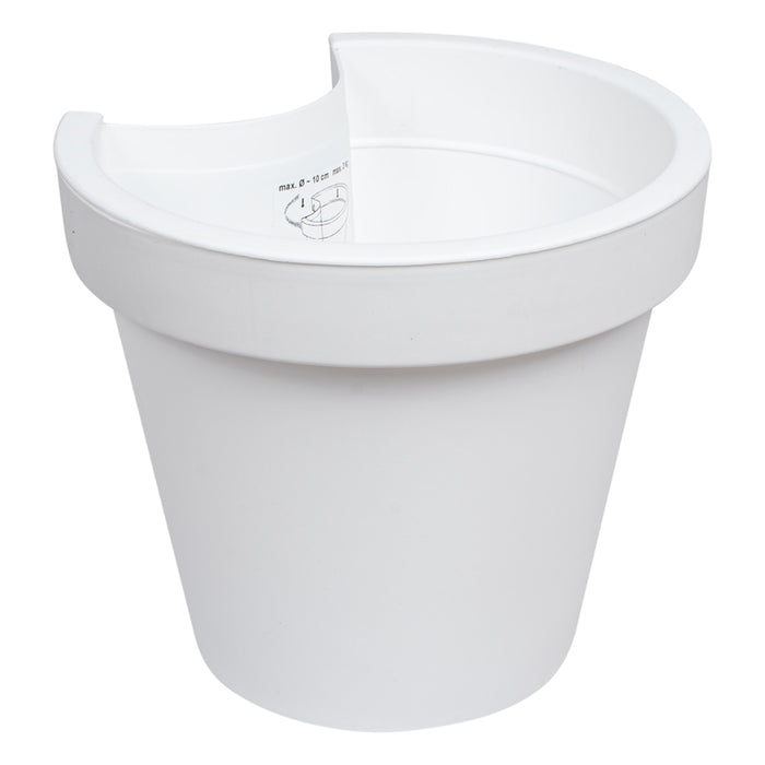 ПЛАСТМАСОВА САКСИЯ Ф23.5CM ЗА ВОДОСТОЧНА ТРЪБА
