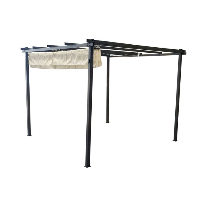 ГРАДИНСКА ШАТРА 300X300CM С ПОДВИЖЕН ПОКРИВ HD-3477