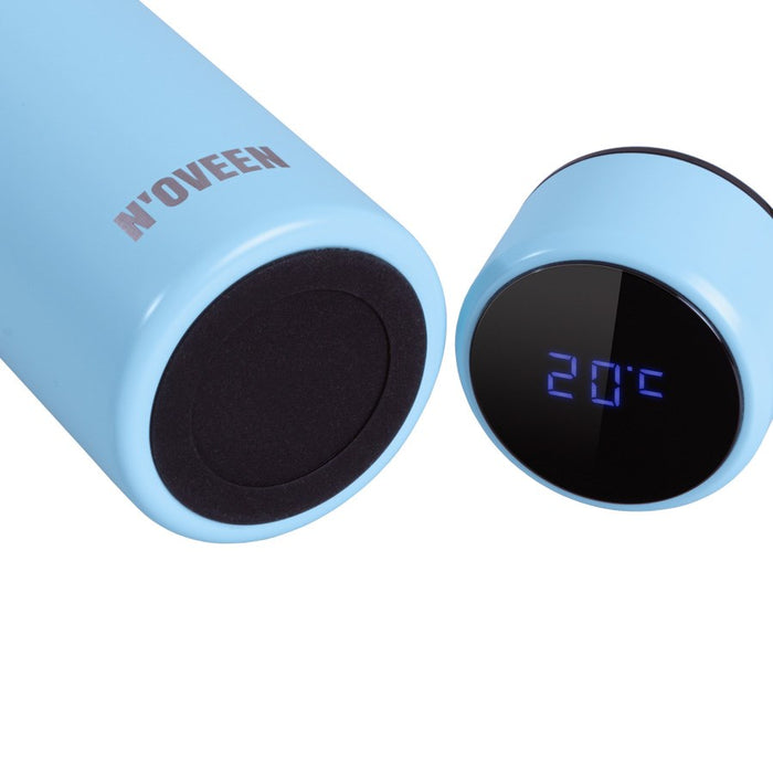 LED термо бутилка N'oveen TB2217 Light Blue Mat 380 ml Blue