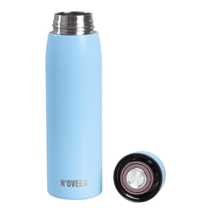 LED термо бутилка N'oveen TB2217 Light Blue Mat 380 ml Blue