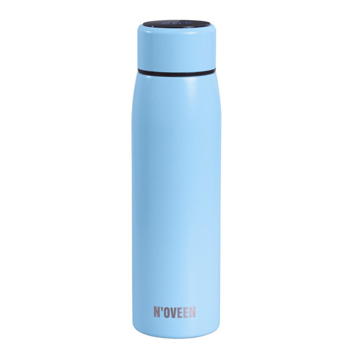 LED термо бутилка N'oveen TB2217 Light Blue Mat 380 ml Blue