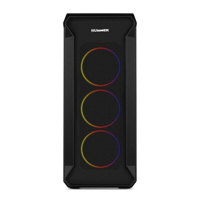 Средно голяма кутия микро ATX / Mini ITX / ATX Nox-Xtreme Hummer Quantum Черен