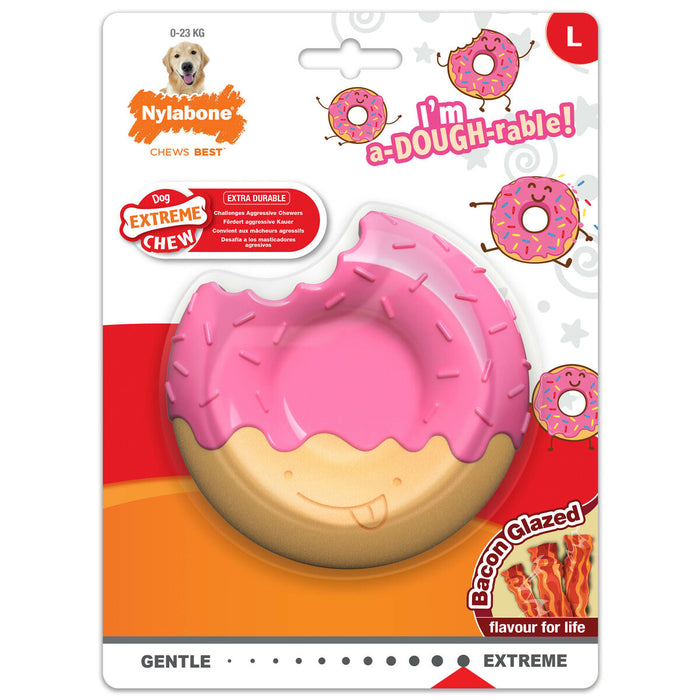 Играчка за Кучета Nylabone Розов Bacon L