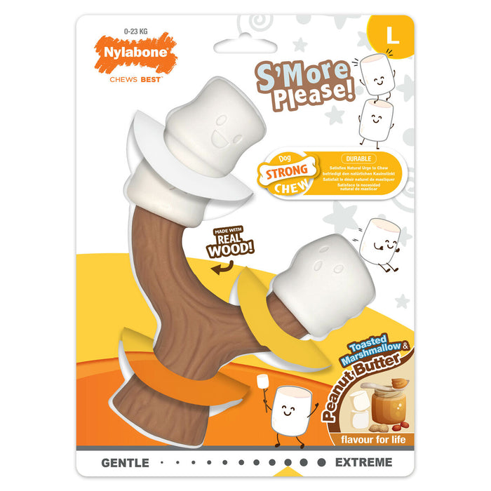Играчка за Кучета Nylabone Кафяв Фъстъчено масло L
