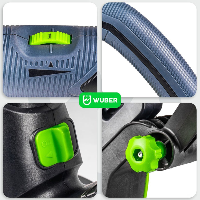 Електрическа духалка за листа 3000 W с дробилка 15:1 W43422 WUBER