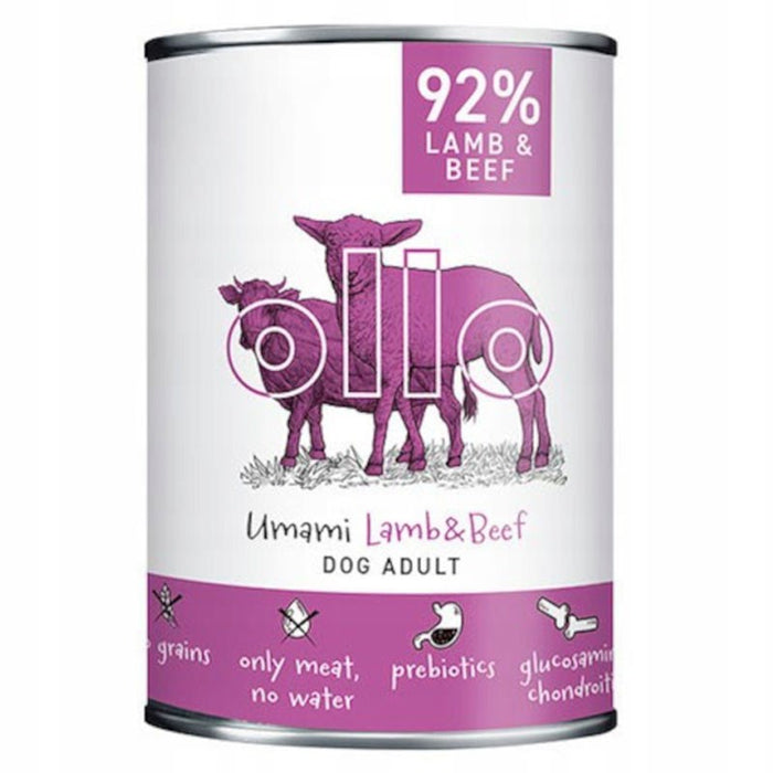 OLLO Umami Lamb and Beef – мокра храна за кучета – 400гр