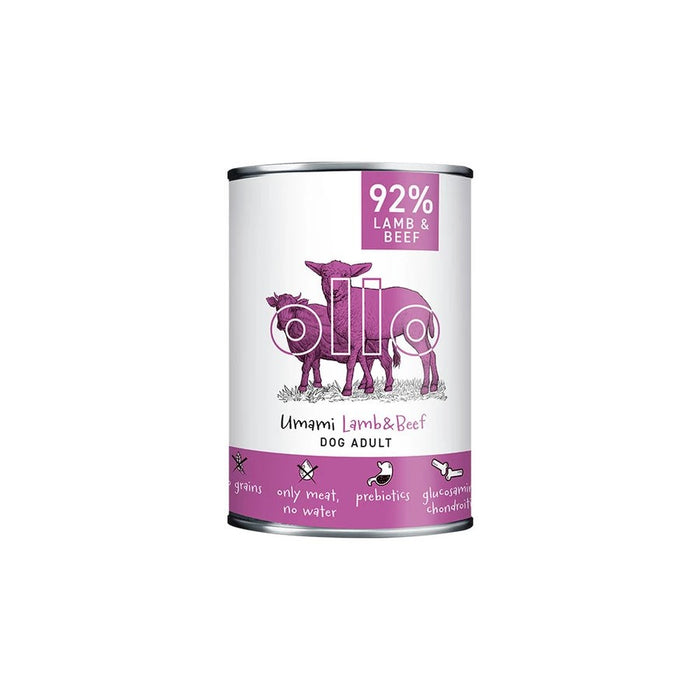 OLLO Umami Lamb and Beef – мокра храна за кучета – 400гр
