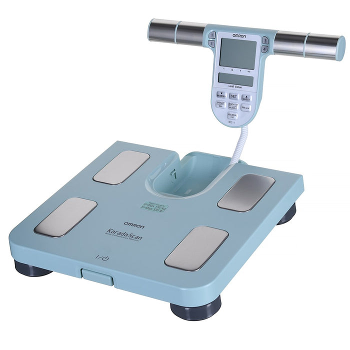 Omron BF511 Square Turquoise Електронна персонална везна