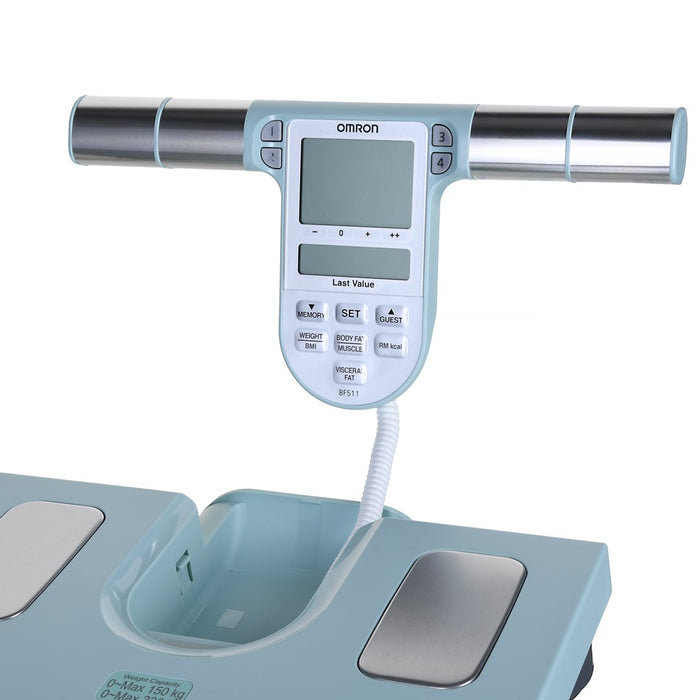 Omron BF511 Square Turquoise Електронна персонална везна