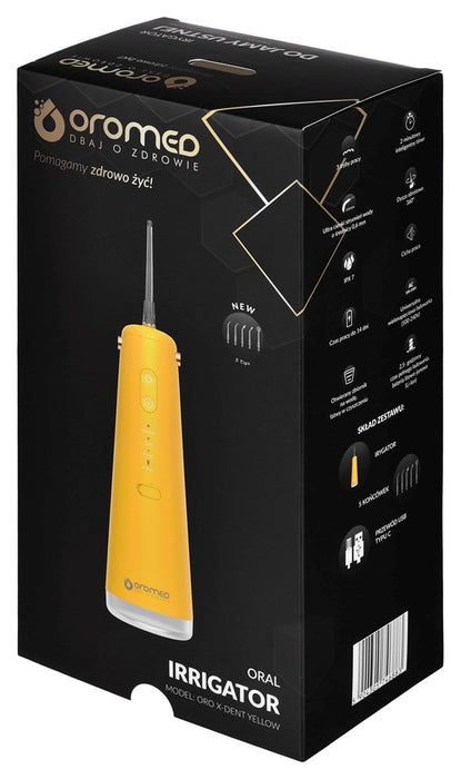 Професионален иригатор за устна кухина Oromed ORO-X DENT YELLOW