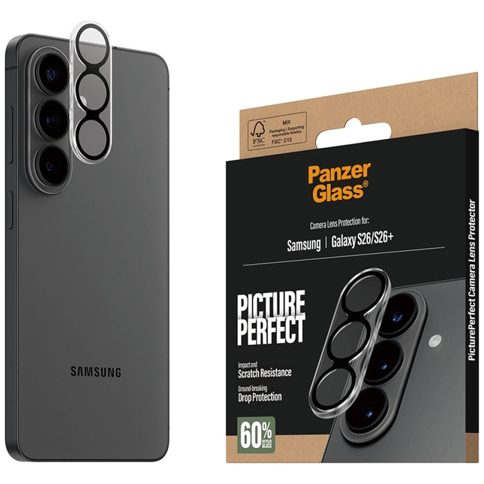 Защитно стъкло PanzerGlass PicturePerfect Lens Protector за Samsung Galaxy S26/S26+