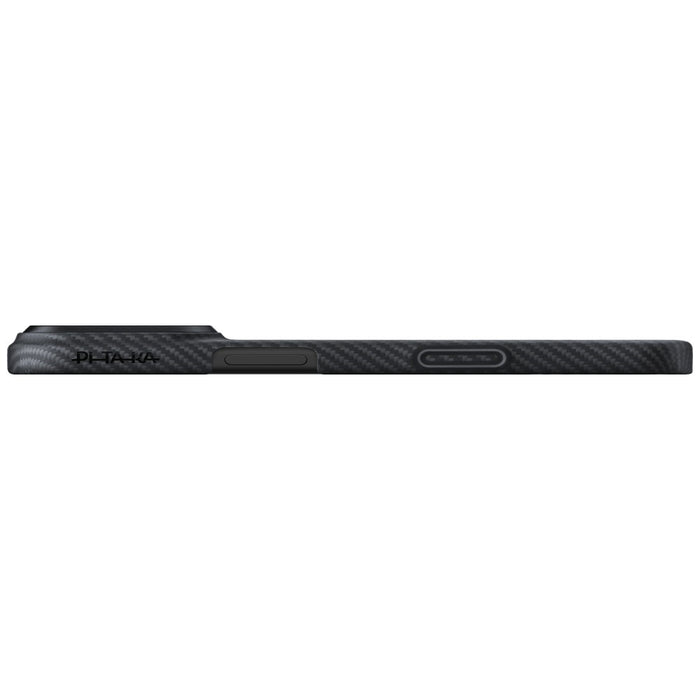 Калъф PITAKA Ultra-Slim MagSafe за iPhone 17 Pro Max, черно-сив
