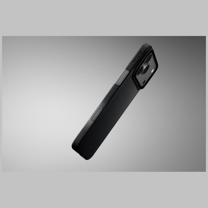 Калъф PITAKA Ultra-Slim MagSafe за iPhone 17 Pro Max, черно-сив