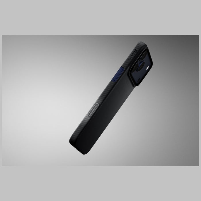 Калъф PITAKA Ultra-Slim MagSafe за iPhone 17 Pro Max, черно-сив