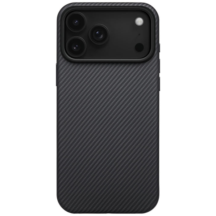 Калъф PITAKA Aramid UltraGuard MagSafe за iPhone 17 Pro Max, черно-сив