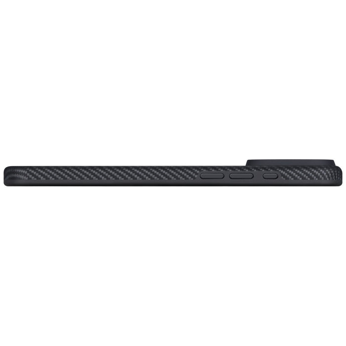 Калъф PITAKA Aramid UltraGuard MagSafe за iPhone 17 Pro Max, черно-сив
