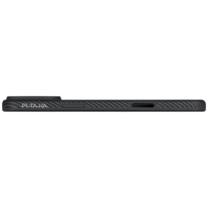 Калъф PITAKA Aramid UltraGuard MagSafe за iPhone 17 Pro Max, черно-сив
