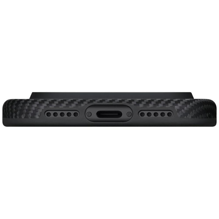 Калъф PITAKA Aramid UltraGuard MagSafe за iPhone 17 Pro Max, черно-сив