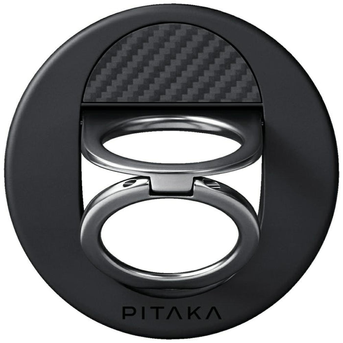 Магнитен держач PITAKA MagEZ Grip 3 MagSafe за телефон, черно-сив