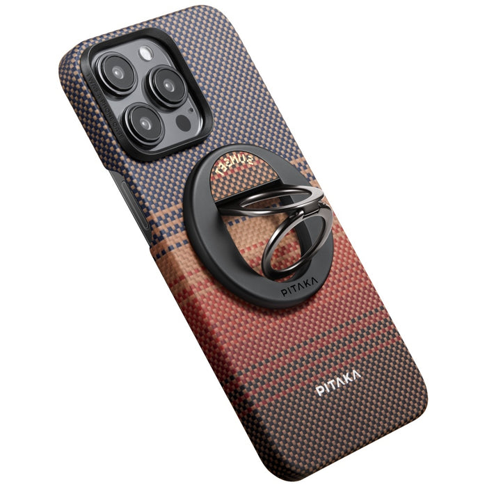 Магнитна държача PITAKA MagEZ Grip 3 MagSafe за телефон, сънсет