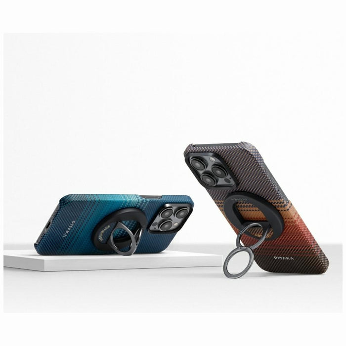 Магнитна държача PITAKA MagEZ Grip 3 MagSafe за телефон, сънсет