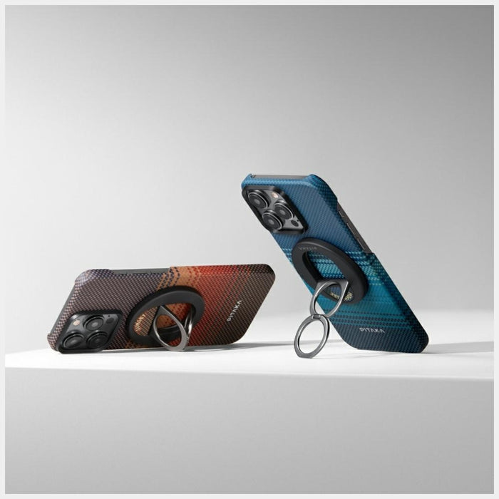 Магнитен кріпач PITAKA MagEZ Grip 3 MagSafe за телефон, moonrise