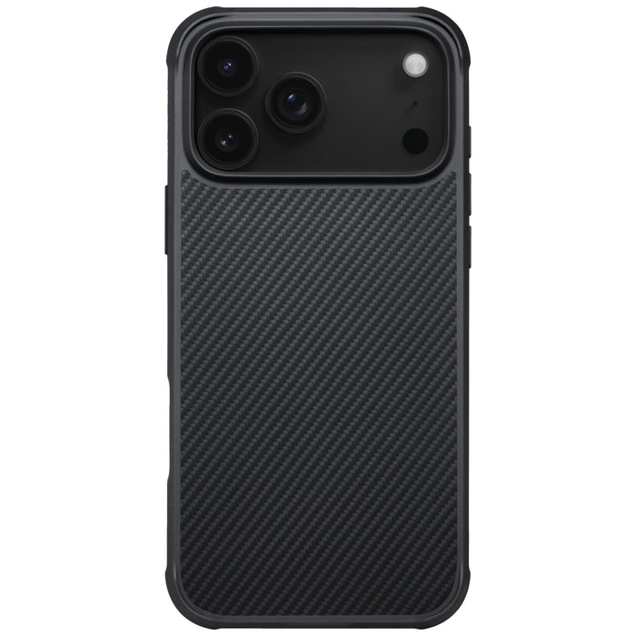 Калъф PITAKA Aramid ProGuard MagSafe за iPhone 17 Pro, черно-сив