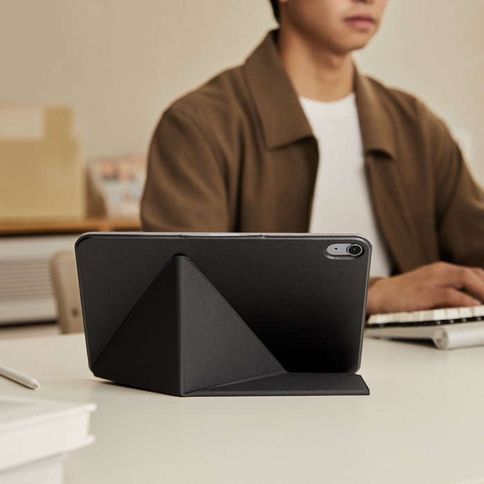 Калъф PITAKA MagEZ Folio 2 за iPad Air 10.9" (2022) / iPad Air 11" M2 2024 / M3 2025 / M4 2026, черен