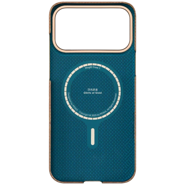 Калъф PITAKA Ultra-Slim MagSafe за iPhone 17 Pro Max, златен